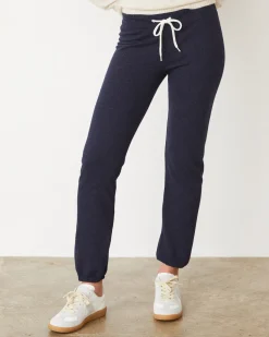 MONROW Original Fleece Vintage Sweat HEATHEREDNAVY Online